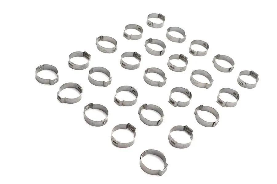 Oetiker Stainless Steel Oil Hose Clamp for 13/16 inch Drain Hose - Part Number 15500012 by Oetiker