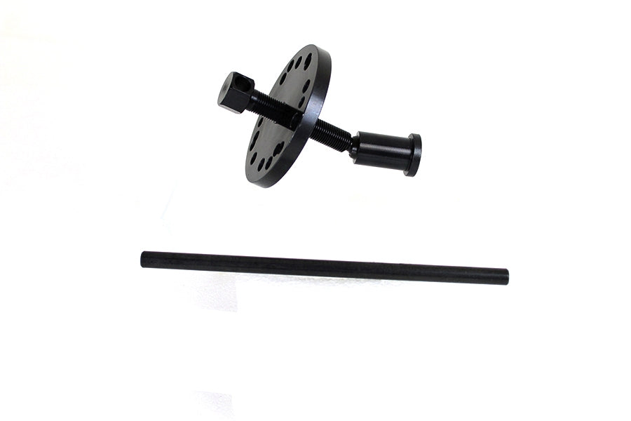 Motorshop 4-Speed Clutch Hub Puller Tool with Swivel - Black Finish for Harley Davidson FL Models