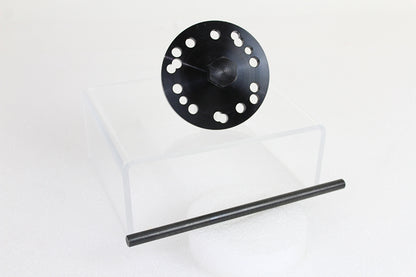 Motorshop 4-Speed Clutch Hub Puller Tool with Swivel - Black Finish for Harley Davidson FL Models