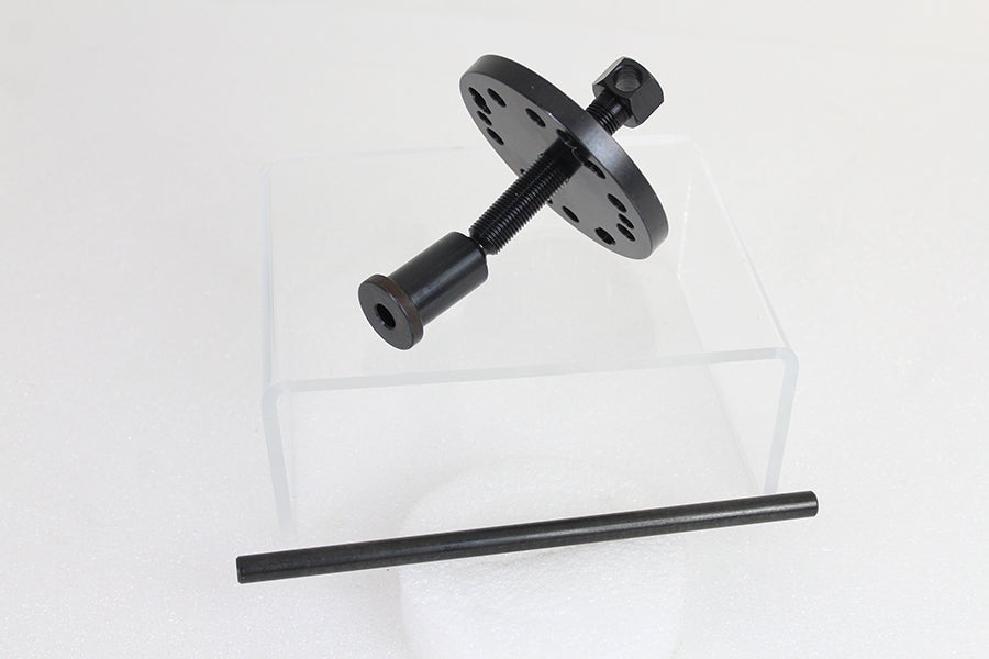 Motorshop 4-Speed Clutch Hub Puller Tool with Swivel - Black Finish for Harley Davidson FL Models