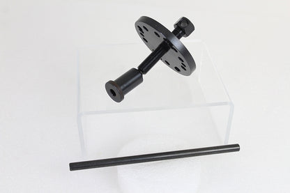 Motorshop 4-Speed Clutch Hub Puller Tool with Swivel - Black Finish for Harley Davidson FL Models