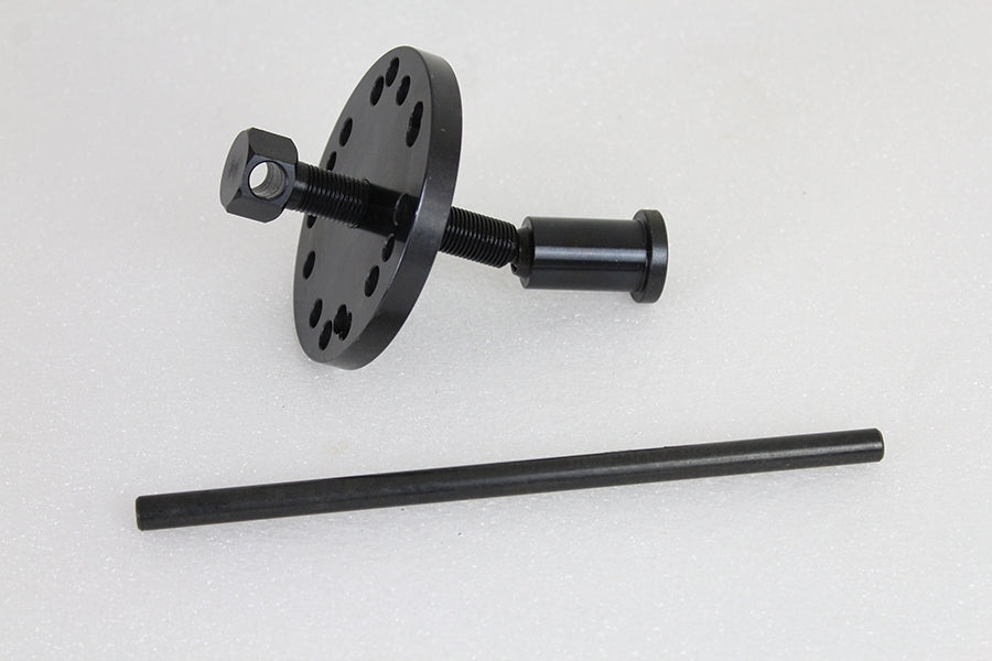 Motorshop 4-Speed Clutch Hub Puller Tool with Swivel - Black Finish for Harley Davidson FL Models