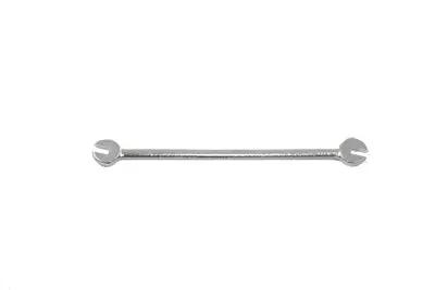 Motorshop 8 Gauge Spoke Wrench Tool – Dual Size Bicycle Wheel Spoke Tool for 6.2 and 6.4mm Spokes by Motorshop