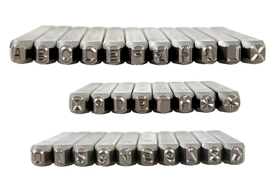 Motorshop Motor Number Stamp Set for Harley Davidson FL - 3/16 Inch Letters and Numbers by Motorshop