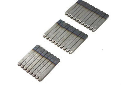 Motorshop Motor Number Stamp Set for Harley Davidson FL - 3/16 Inch Letters and Numbers by Motorshop