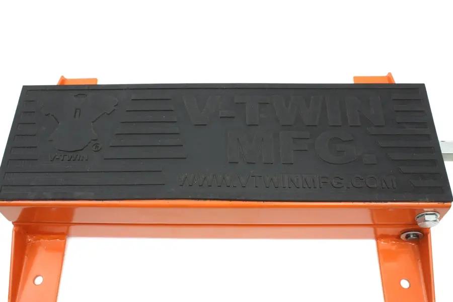 Motorshop Mini Motorcycle Lift Tool with Wide Stance and Rubberized Top Plate by Motorshop