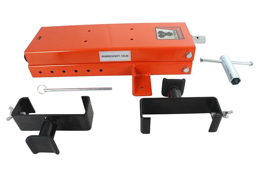 Motorshop Mini Motorcycle Lift Tool ZD04103F with Handle for Frame Rail Support by Motorshop