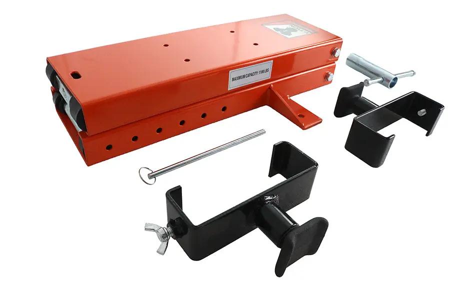 Motorshop Mini Motorcycle Lift Tool ZD04103F with Handle for Frame Rail Support by Motorshop