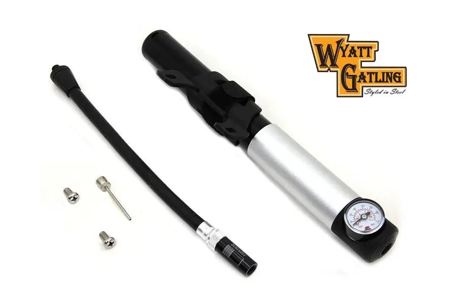 Motorshop Wyatt Gatling Manual Shock Pump with Gauge for Harley Davidson FLT Models by Motorshop