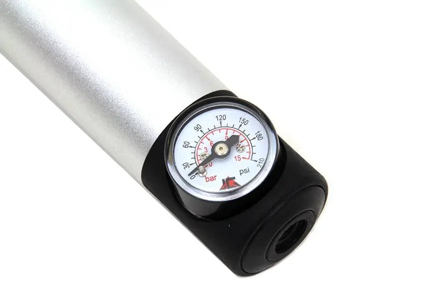Motorshop Wyatt Gatling Manual Shock Pump with Gauge for Harley Davidson FLT Models by Motorshop