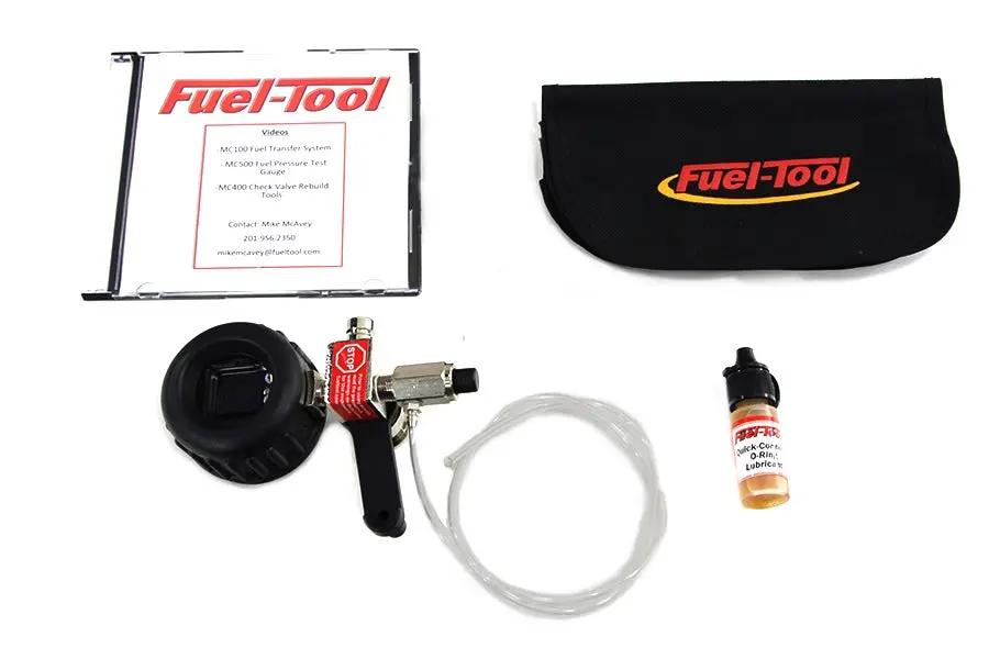 Fuel Tool MC500 Fuel Pressure Check Gauge with Hose and Adapter by Fuel Tool