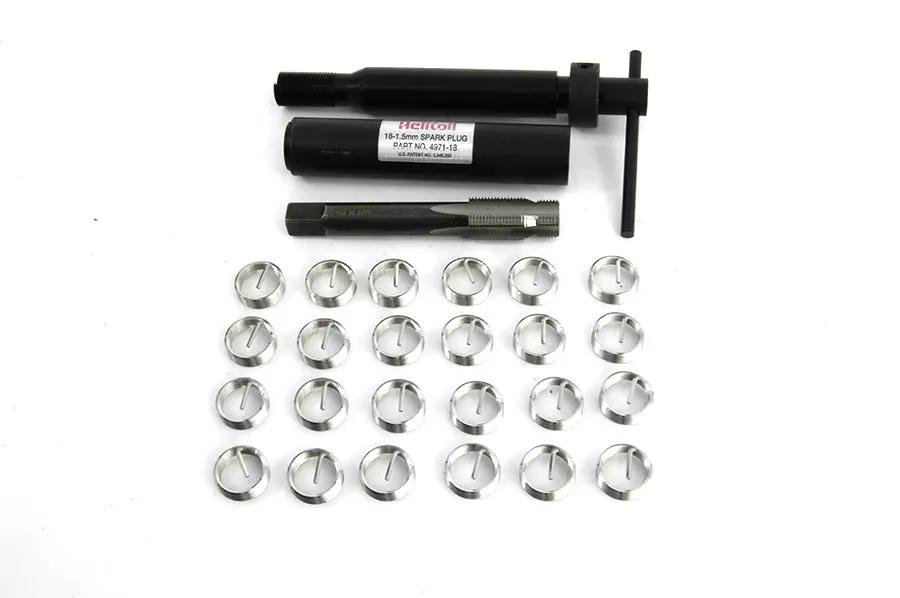 Helicoil 5523-18 Thread Repair Kit for Spark Plugs - 18mm x 0.500 Inch by Helicoil