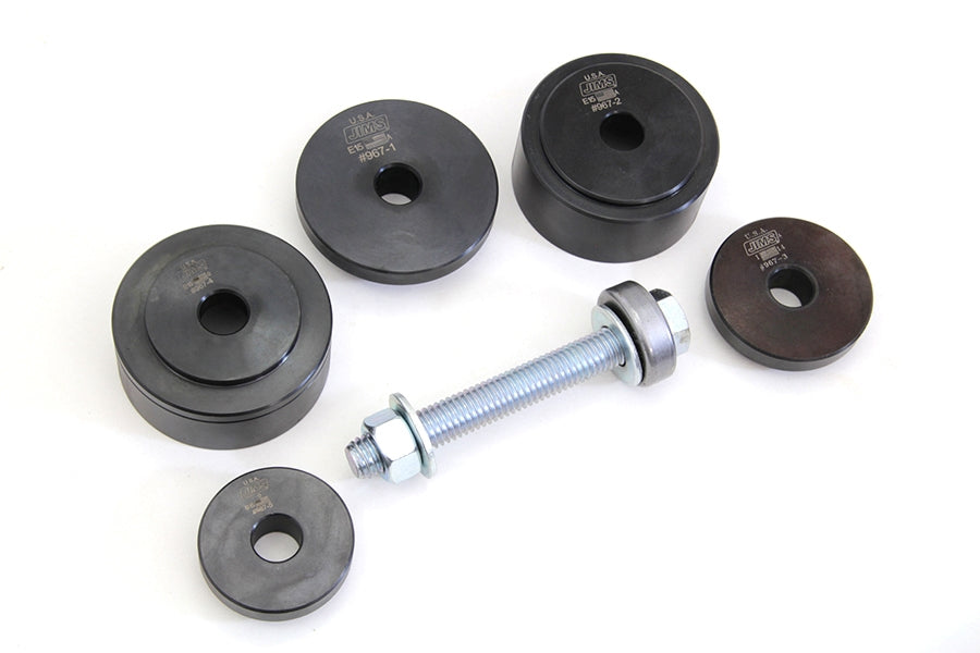 Jims Inner Primary Cover Bearing and Seal Remover and Installer Tool Kit for Harley Davidson FXST