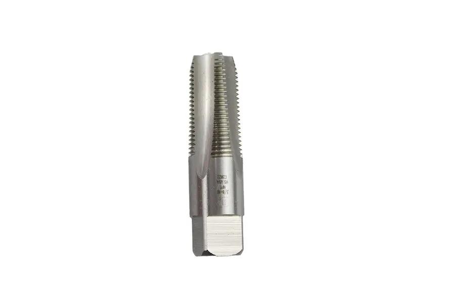 V-Twin Flute Tap Tool 3/8 inch-18 NPT Thread with Bright Cobalt Finish by V-Twin
