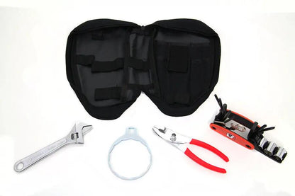 Motorshop Rider Tool Kit (Part Number: O15-6032) – 17-Piece Portable Hand Tool Set with Accessories by Motorshop
