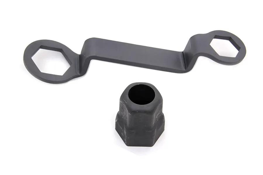 Motorshop Parkerized 18mm Spark Plug Socket Tool Set for Harley Davidson UL Models by Motorshop