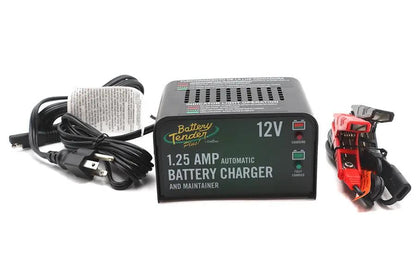 Deltran Battery Tender 12 Volt - 1.25 Amp Battery Charger with Float Mode and Temperature Compensation by Deltran