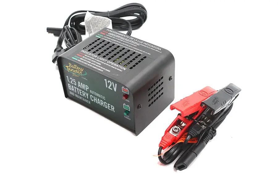 Deltran Battery Tender 12 Volt - 1.25 Amp Battery Charger with Float Mode and Temperature Compensation by Deltran