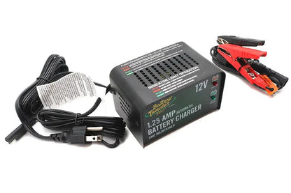 Deltran Battery Tender 12 Volt - 1.25 Amp Battery Charger with Float Mode and Temperature Compensation by Deltran