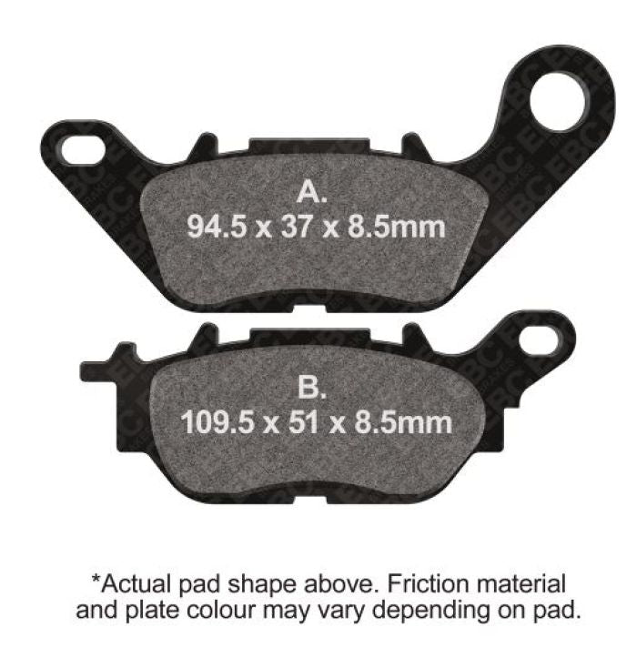 EBC FA464 Brake Disc Pads for Reliable Performance and Safety