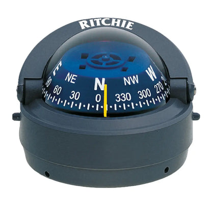 Ritchie S-53G Explorer Compass Surface Mount with Green Night Illumination