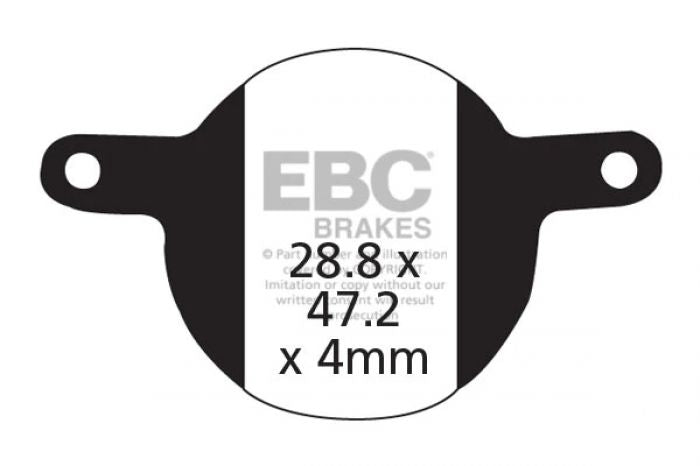 EBC CFA331 Brake Disc Pads for Enhanced Stopping Power and Durability