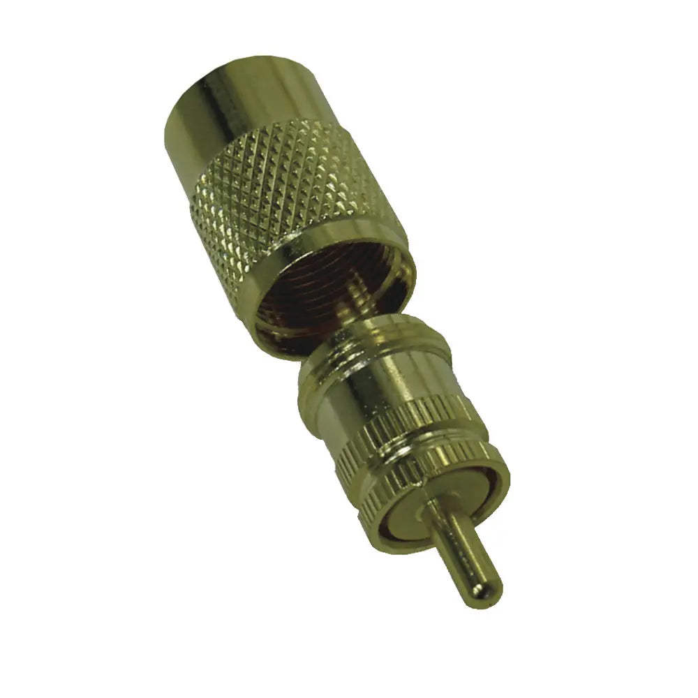 Digital Antenna DA645 Mini-UHF Adapter - Nickel Finish, Male to Male Connector