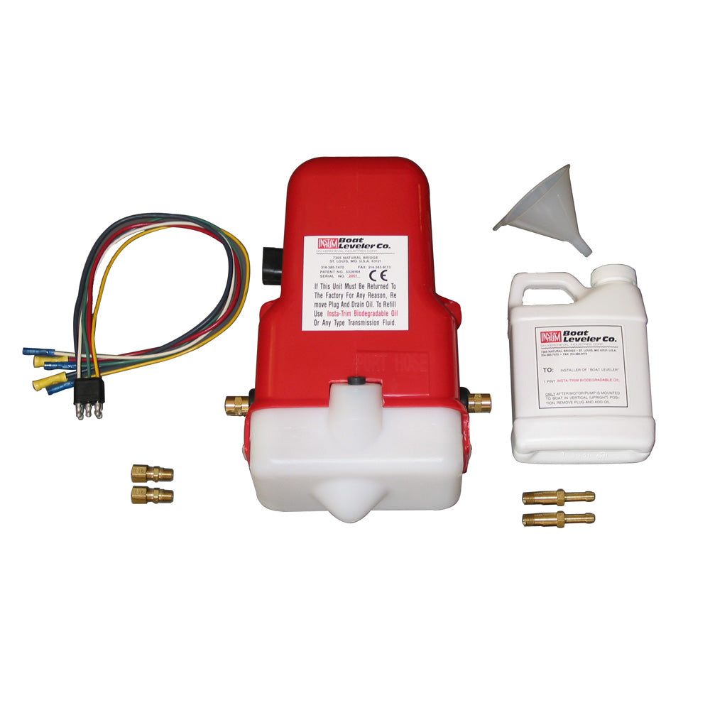 Boat Leveler Co. Universal Motor Pump Kit 12700UNIV for 12-Volt Single-Cylinder Systems