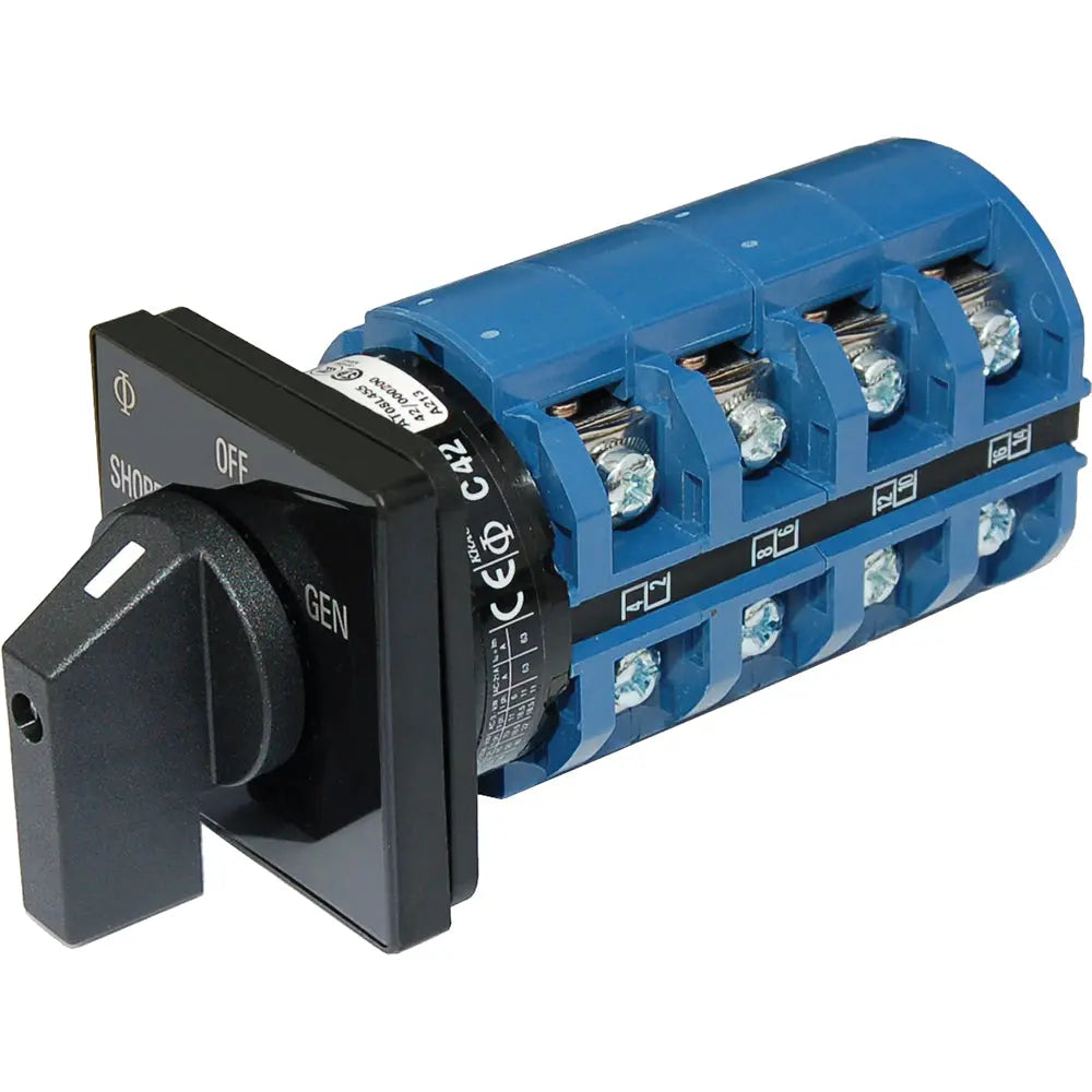 Blue Sea Systems 9093 Switch AC 120 + 120/240VAC Off + 2 Positions