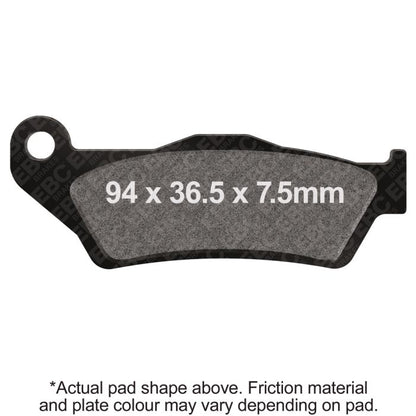 EBC FA181V Brake Pad Set for Reliable Stopping Power