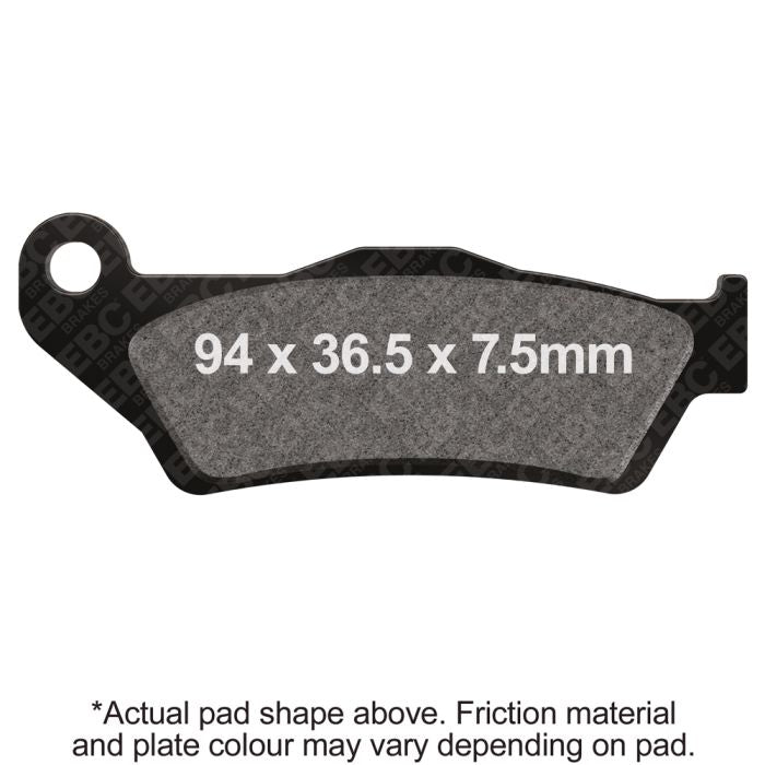 EBC FA181V Brake Pad Set for Reliable Stopping Power