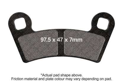 EBC FA456SV Severe Duty Disc Brake Pad Set for Heavy-Duty Applications