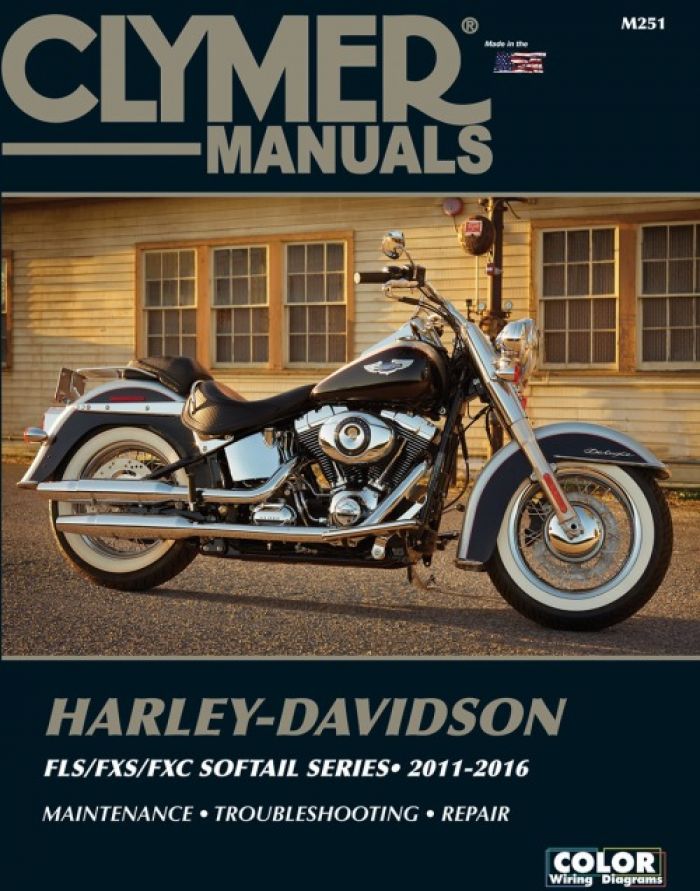 CLYMER CM251 Harley Softail Series Handlebar Cover for Models 2011-2016