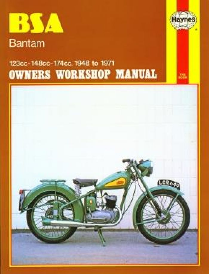 Haynes BSA Bantam 1948-1971 Repair Manual (Part No. M117)