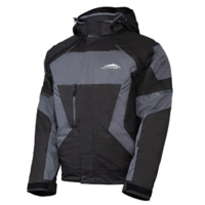 KATAHDIN GEAR Dagger Jacket for Men - Medium, Black/Grey/Orange