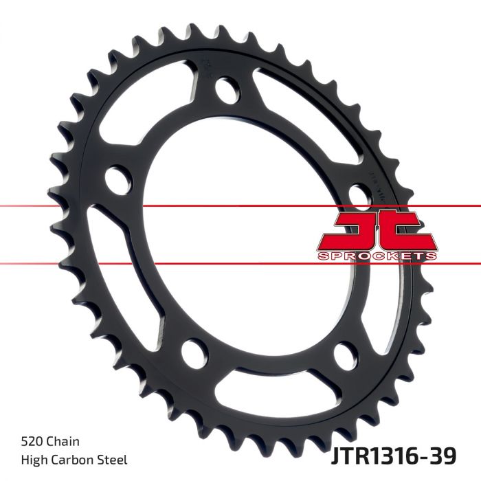 JT Sprocket Rear 39 Tooth - Part Number JTR1316.39