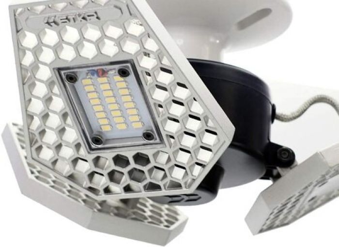 STKR Concepts Risk Racing Trilight Motion Activated Ceiling Light - Model 00342-2