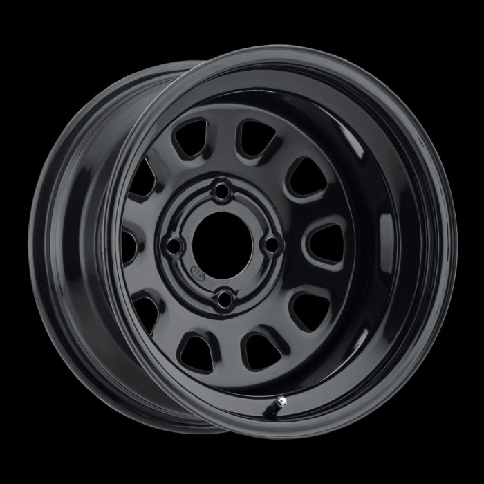ITP Delta Steel Wheel 14x7 Inches with 4/137 Bolt Pattern and Black Finish - Part Number D14F2137