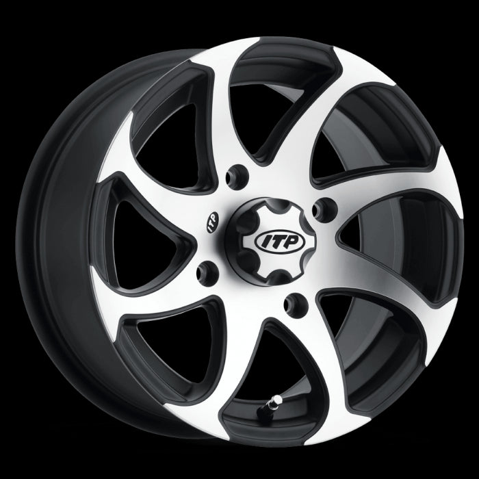 ITP Twister 14x7 Machined Alloy Wheel - Part Number 1422328536BL