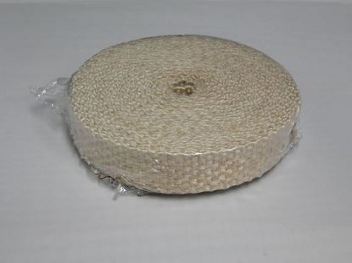 HELIX Racing 1-Inch x 25 Feet Tan Insulating Exhaust Wrap - High-Temperature Heat Shield
