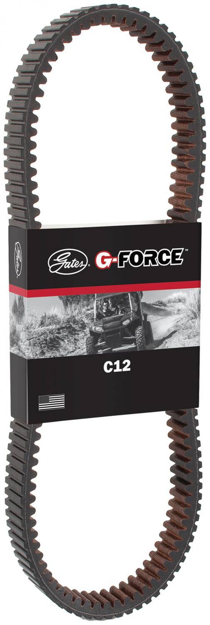 Gates G Force Carbon Drive Belt (Part Number 46C4266) for Enhanced Power Transmission
