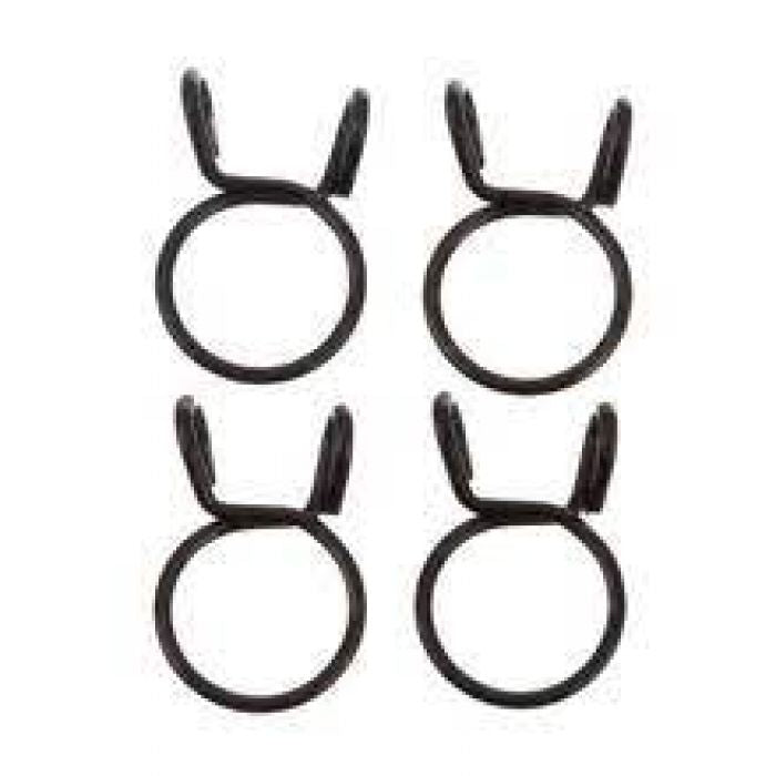 All Balls Racing Fuel Star Clamp Refill Kit - 4 IRE Type Clamps, 9mm I.D.