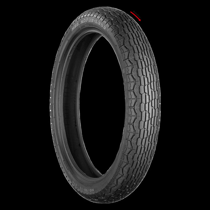 Bridgestone Mag Mopus L303F 3.00-18 Tire - Reliable Performance for Your Vehicle