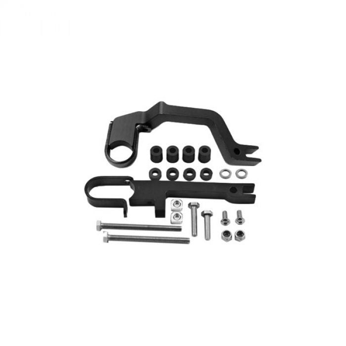 POWERMADD Hayes Stealth Mount Kit - Reliable Motorcycle Handlebar Mounting Solution