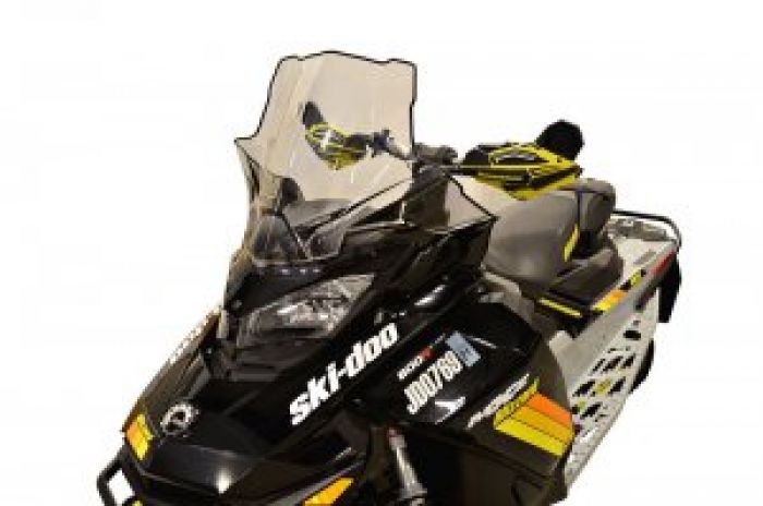 PowerMadd Ski-Doo Gen4 Tall Clear Windshield with Black Fade – 22 inches