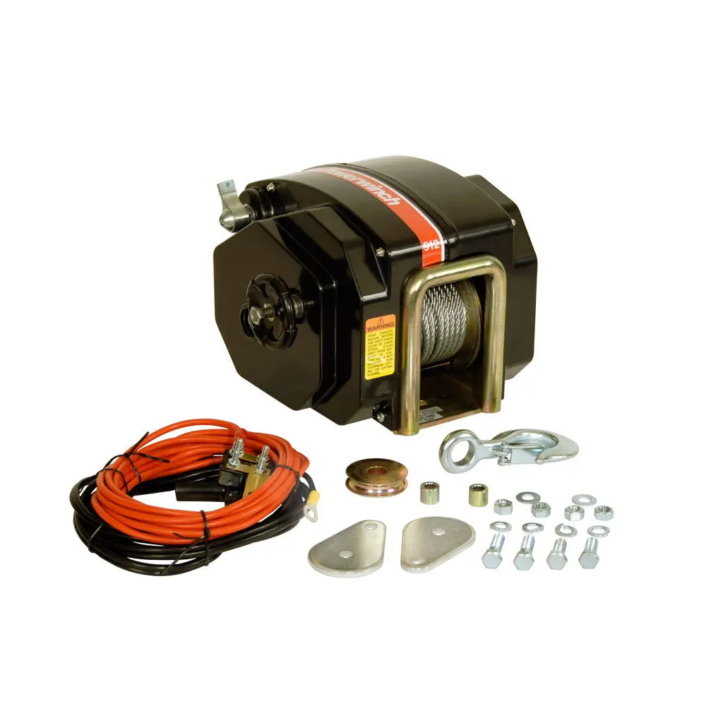 Powerwinch 912 12V Electric Trailer Winch with 11,500 lbs Capacity