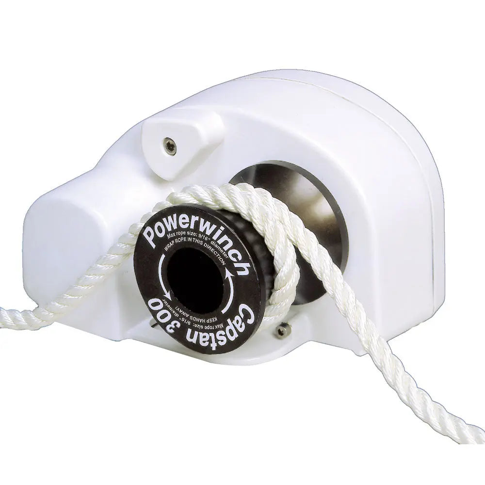 Powerwinch Capstan 300 Rope Winch for Anchoring, Sailing & Fishing