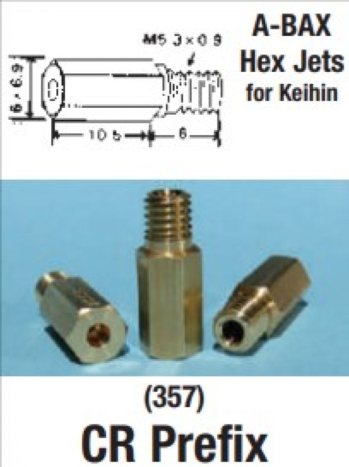 EBC CR218-4 Keihin Hex Jets, Pack of 4
