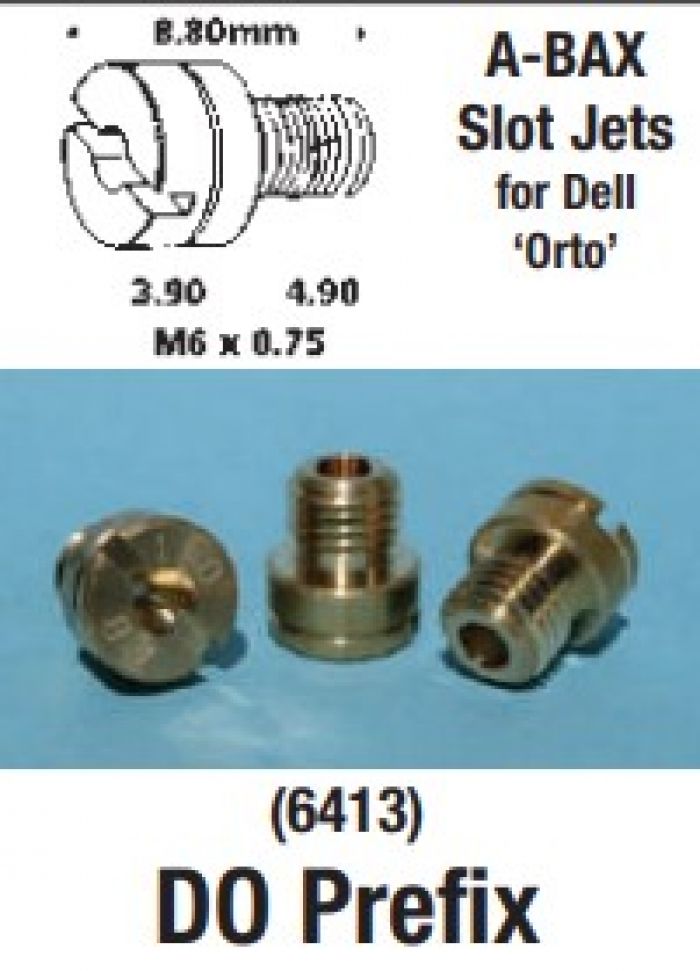 EBC DELLORTO Jets Kit of 5 - Precision Carburetor Components