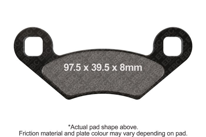 EBC FA159X Brake Pad Set for Optimal Performance